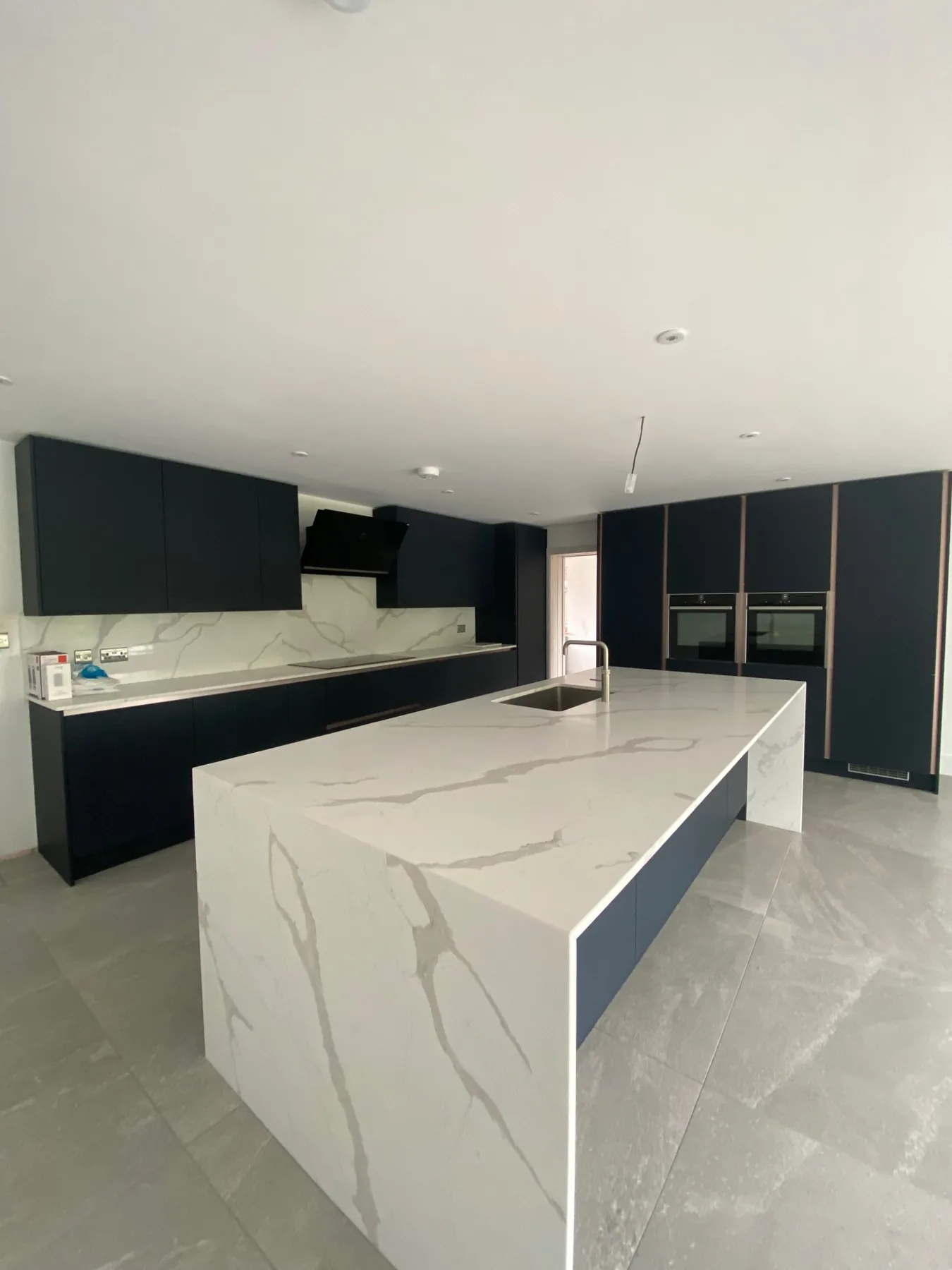 Finished kitchen